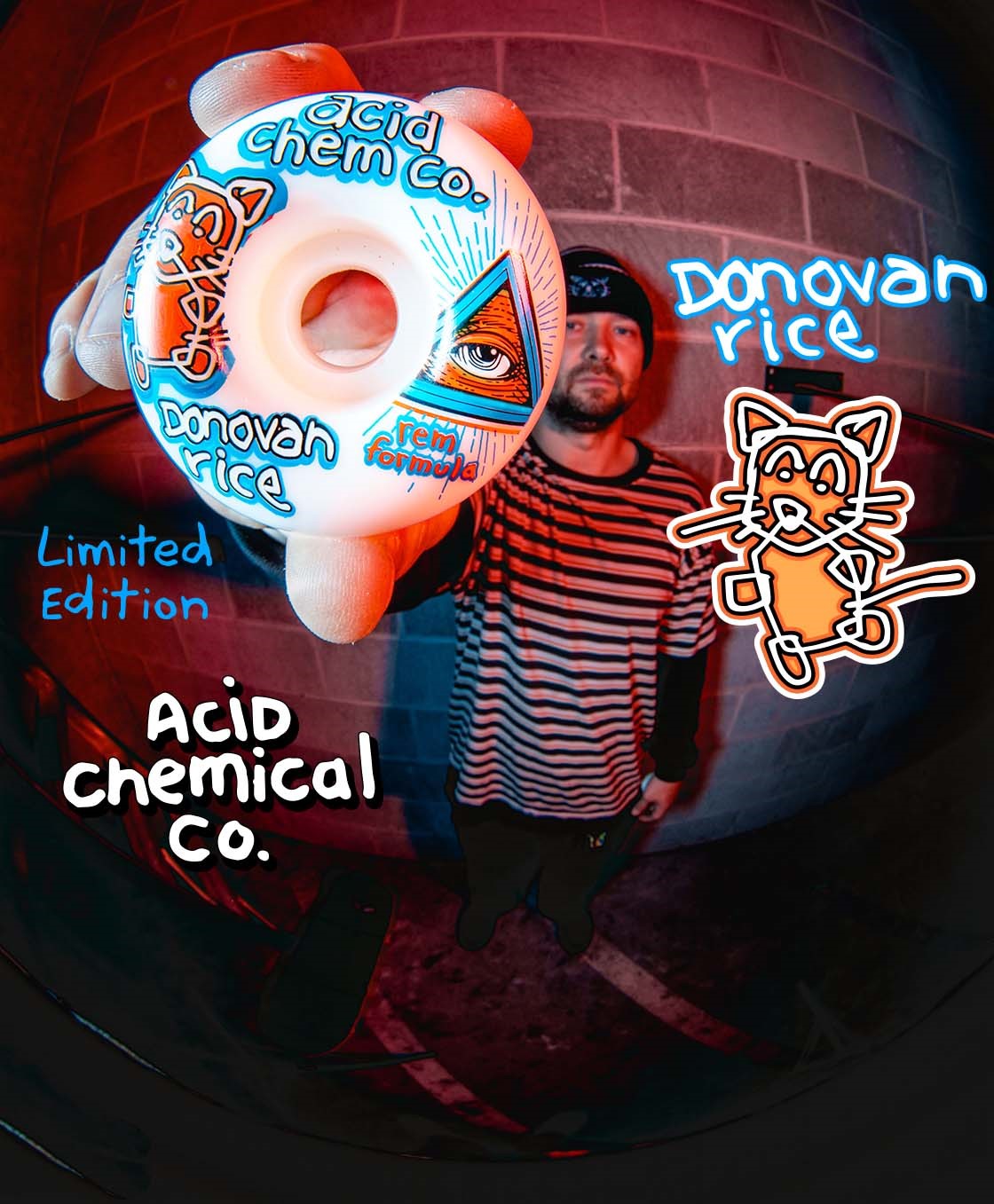 New Donovan Rice Pro Wheel out now From Acid Chemical Co!