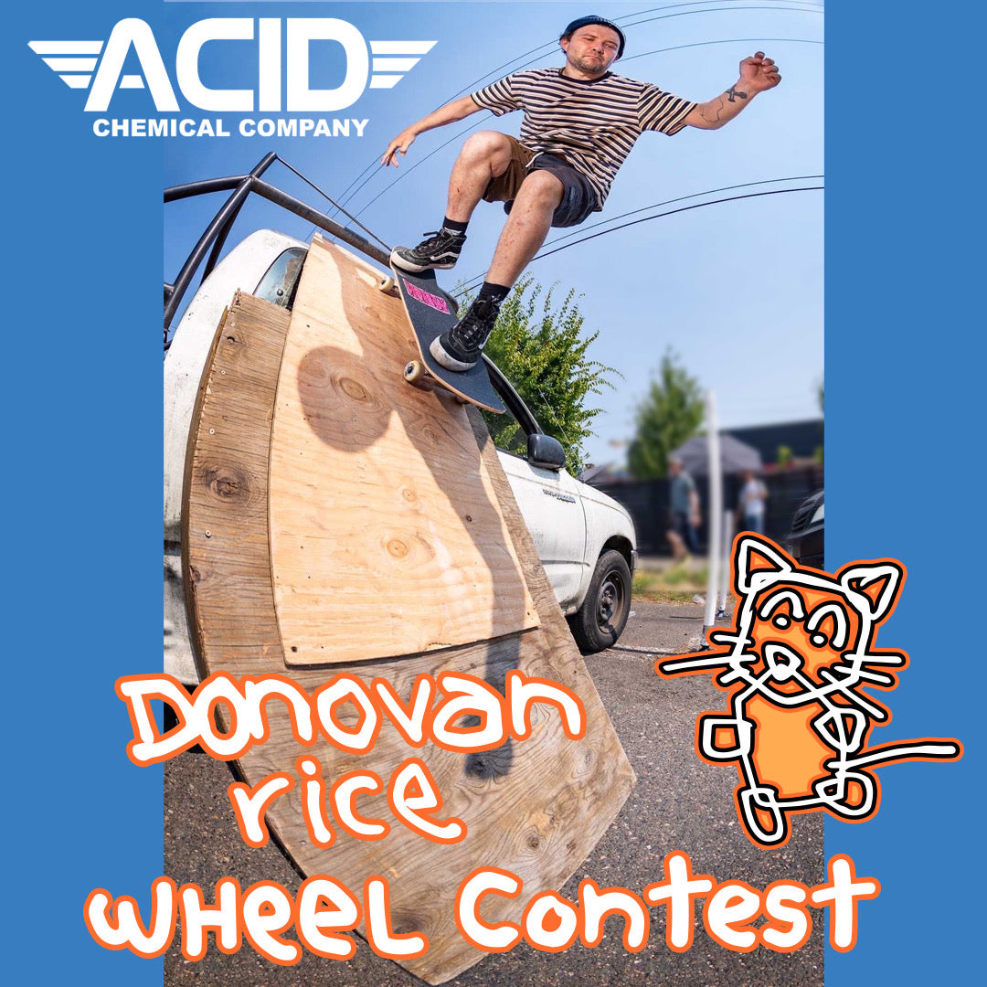 Win a FREE set of Donovan Rice wheels
