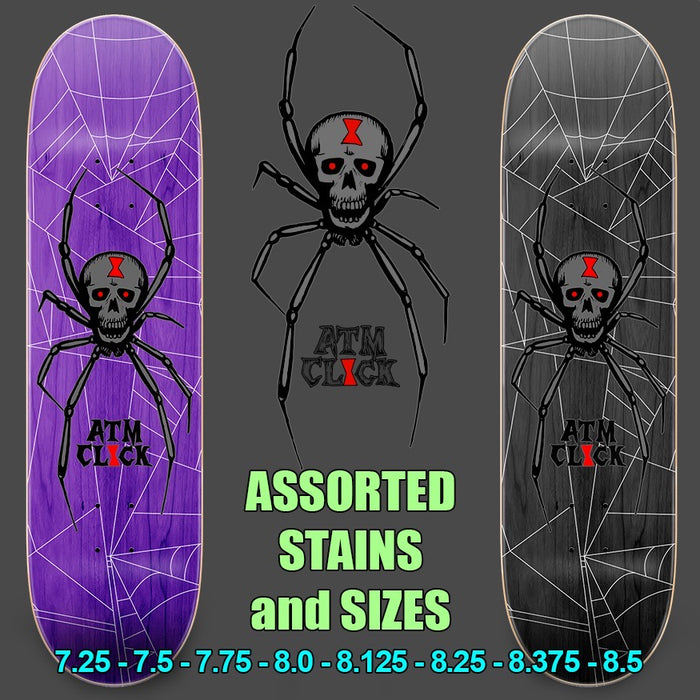 New ATM Click "Spider" logo decks out now!