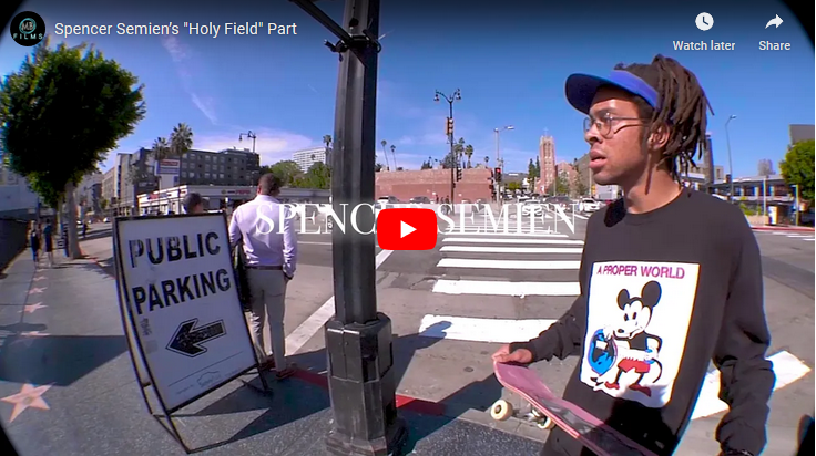 Spencer Semien’s “Holy Field” Part up on TWS