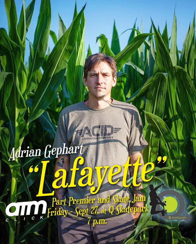 Adrian Gephart premieres his new ATM Part Sept 27th