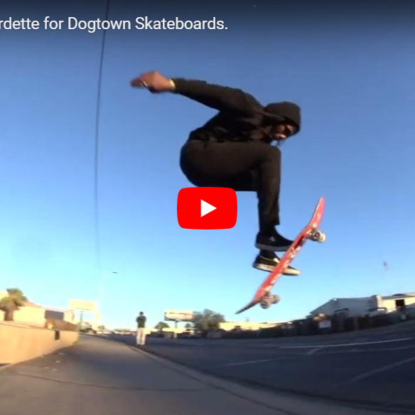 Derek 'Ghost' Burdette part for Dogtown Skateboards