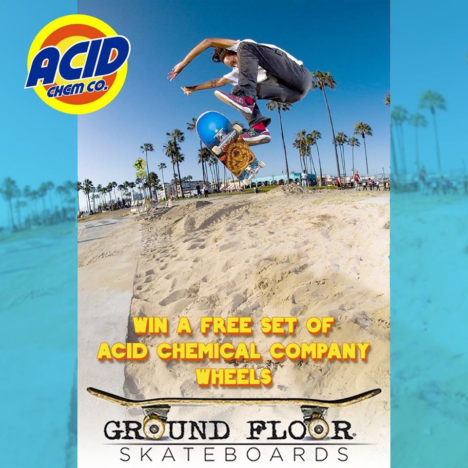Win a free set of Acid from Ground Floor Skateboards Skate Shop