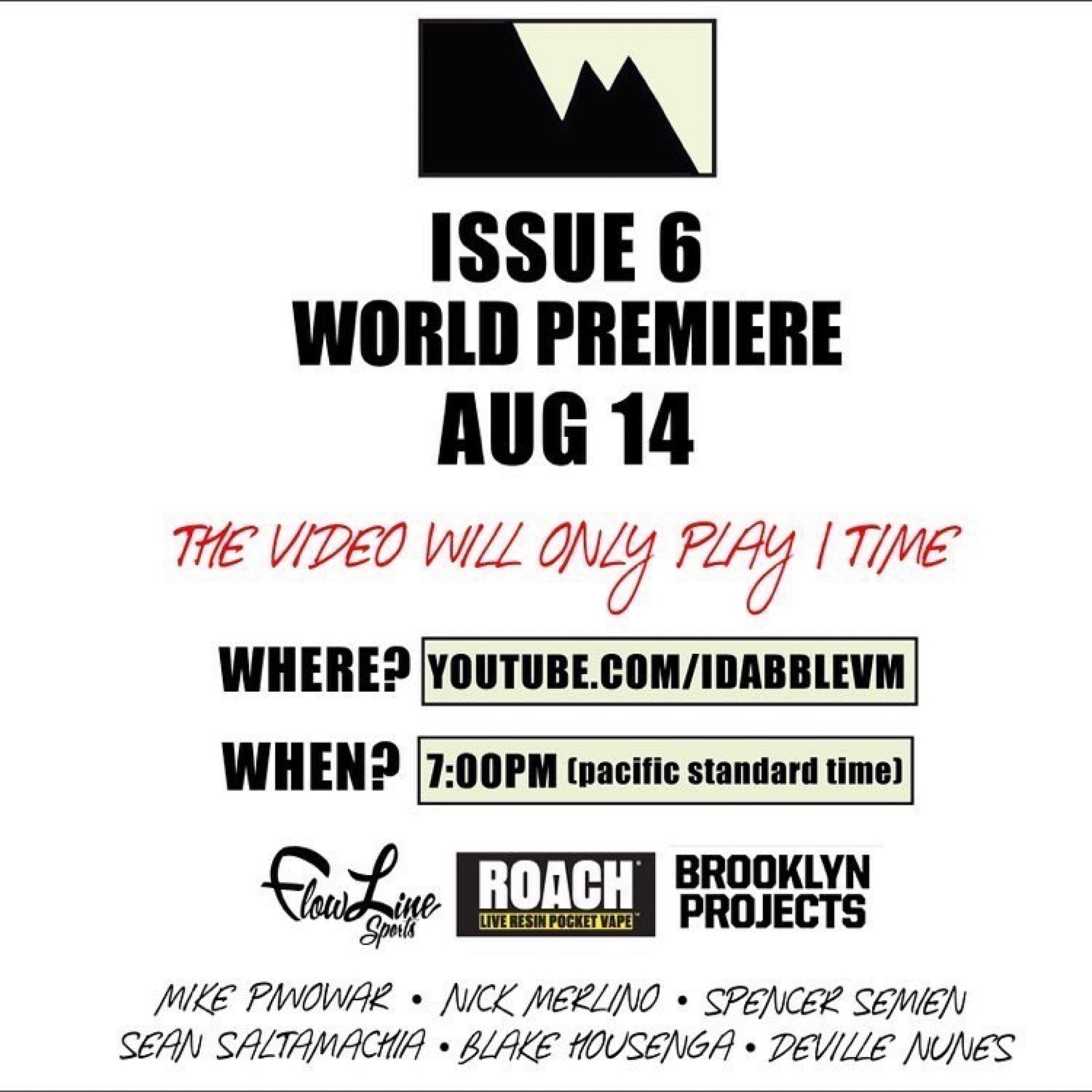 iDabble VM Issue 6 Premire Aug 14th on YouTube
