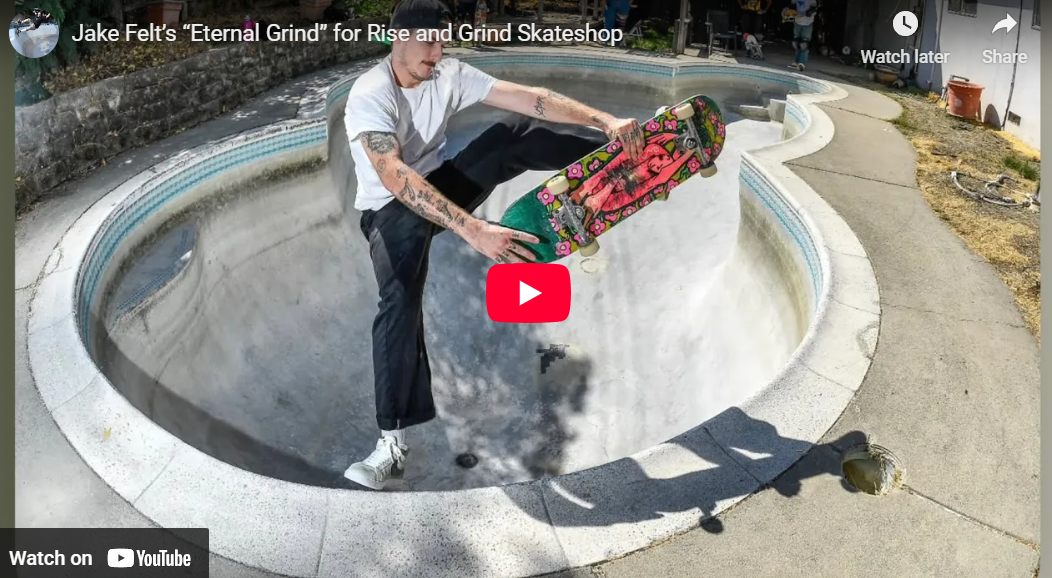 Jake Felt’s “Eternal Grind” part playing now on Lowcard