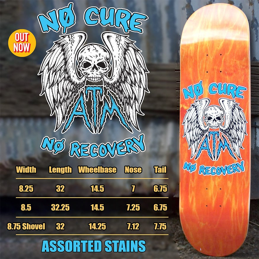 No Cure. No Recovery. ATM logo decks out now!