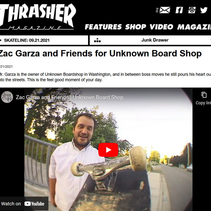 Zac Garza and Friends for Unknown Board Shop