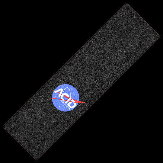 Acid Chemical Co. Grip Tape Sheet - Black 9x33" SPACE