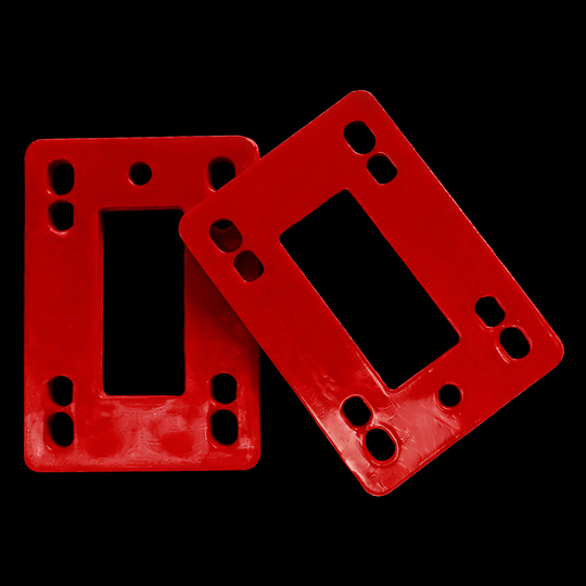 1/8" FLAT HARD RISER PAD - RED
