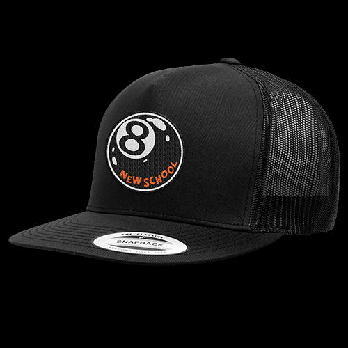 NEW SCHOOL HAT "8 BALL"