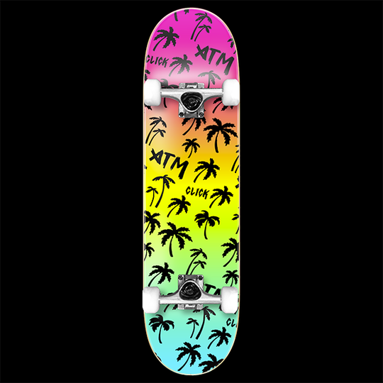 ATM Click Rainbow 8.0 Complete Skateboard