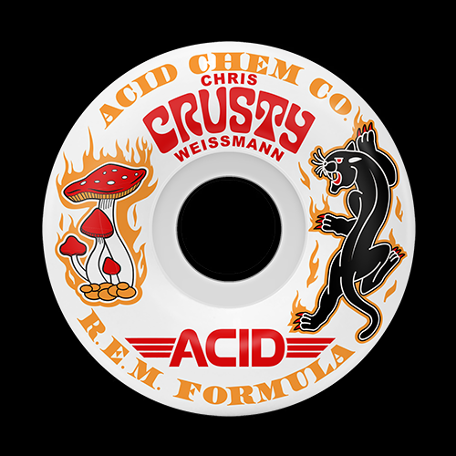 ACID Chemical Co. Crusty PANTHER REM Formula Skateboard Wheels