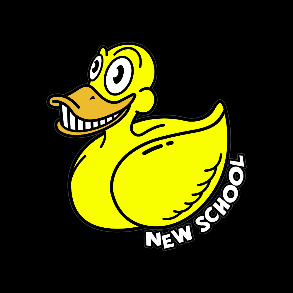 NEW SCHOOL T-SHIRT "DUCK"