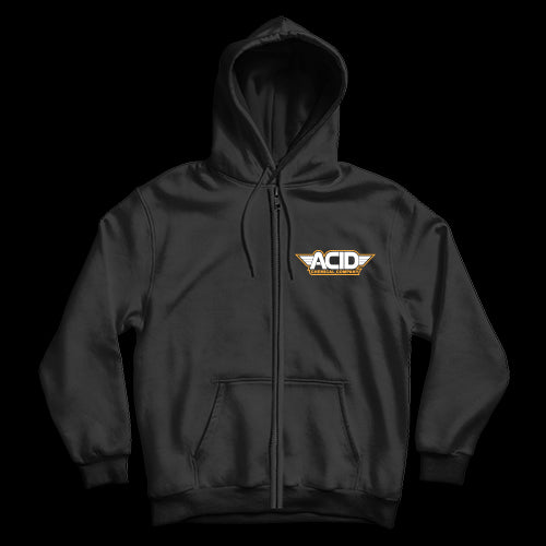 ACID ZIP HOODIE "BAR 2"