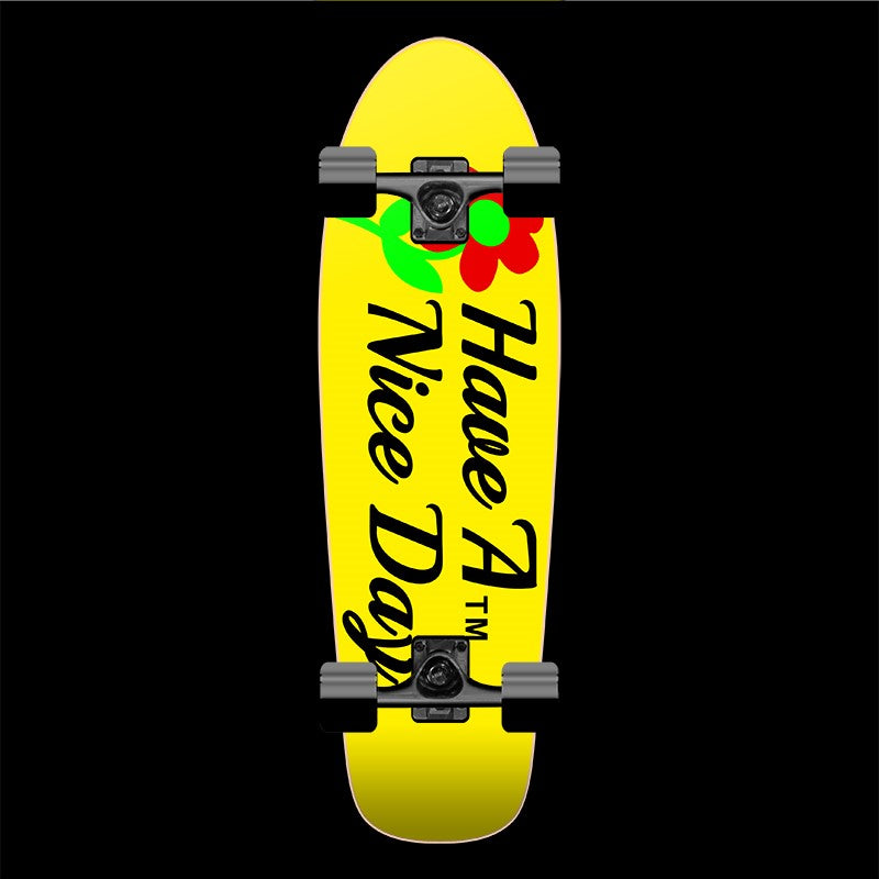 ATM Click Nice Day 9.0" Cruiser Complete Skateboard